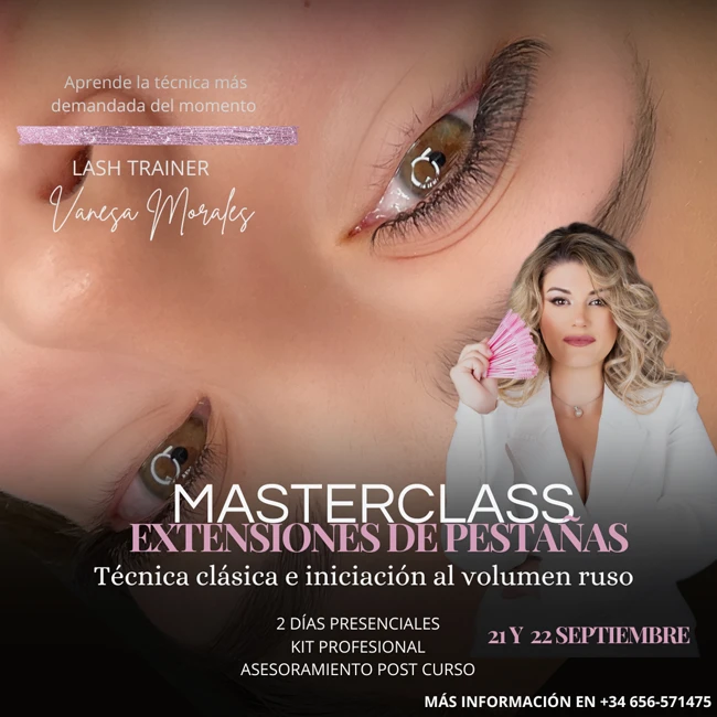 Masterclass Extensiones de pestañas